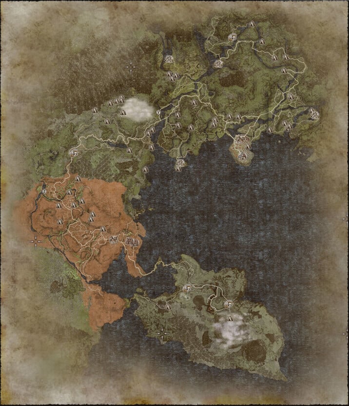 Carte du monde Dragon