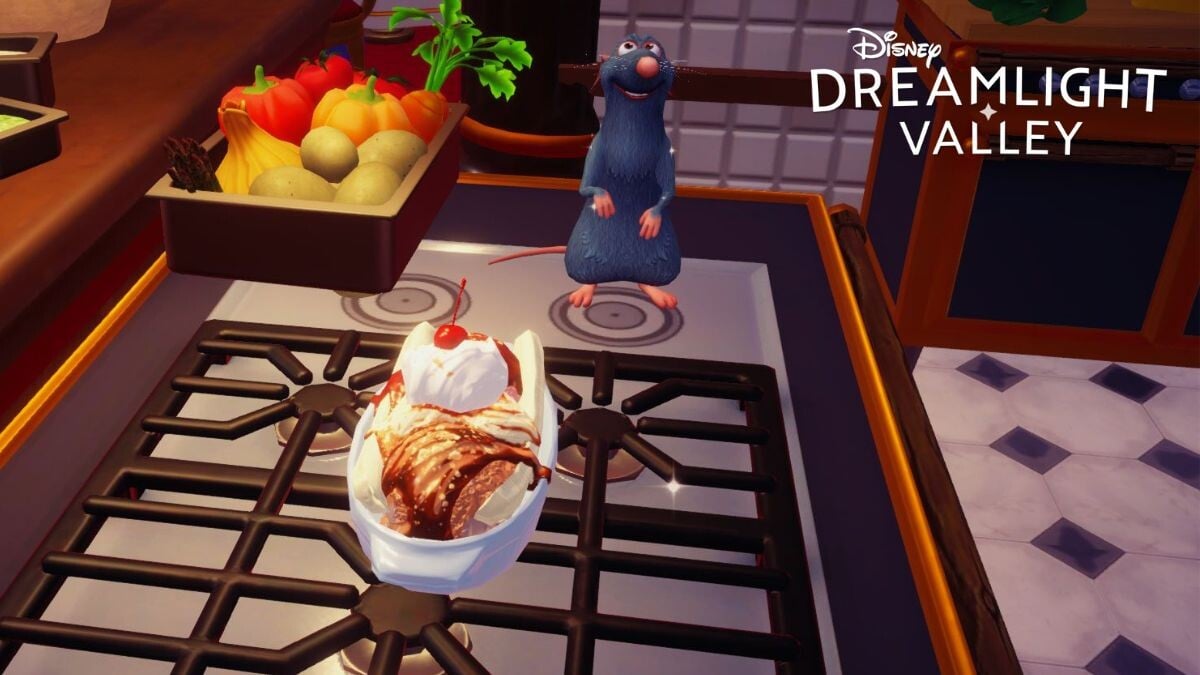 Banana Split Disney Dreamlight Valley Comment réaliser cette recette 5 étoiles ? Millenium