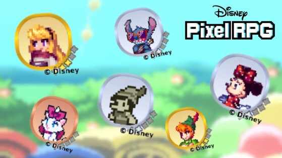 Personnages Disney Pixel RPG : La liste complète de tous les héros à obtenir