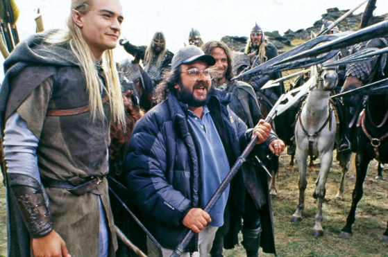 Peter Jackson aux côtés d'Orlando Bloom - Millenium