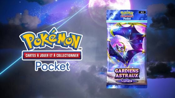 Booster Lunala Pokémon Pocket : Liste des cartes à obtenir exclusivement dans le paquet Lunala A3
