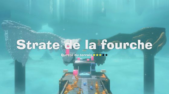 Strate de la Fourche à 100% Donkey Kong Bananza : Liste complète des emplacements de bananes et de fossiles