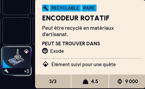 Encodeur rotatif - Arc Raiders - Arc Raiders