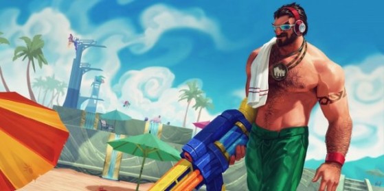 Graves Pool party, Preview skin