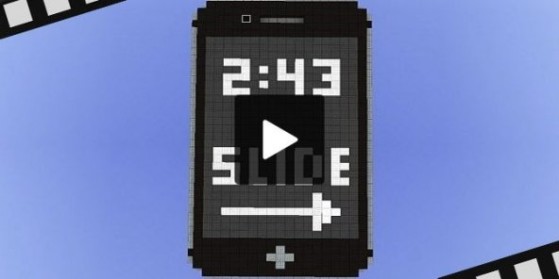 Vidéo du jour : l'iPhone sur Minecraft