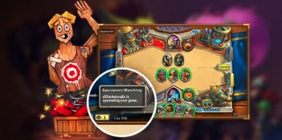 Mode observateur HearthStone