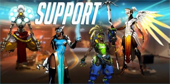 Les supports dans Overwatch