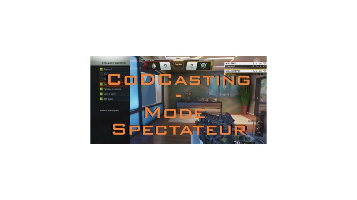 Black Ops 3 : CoDCasting, mode spectateur - Millenium