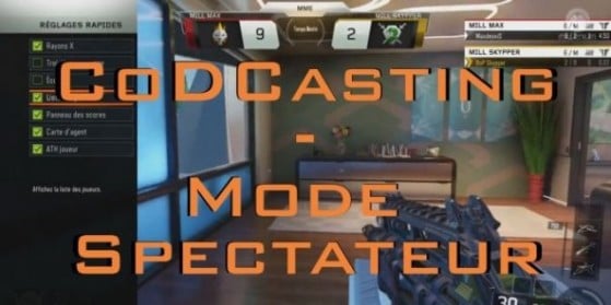 Black Ops 3 : CoDCasting, mode spectateur