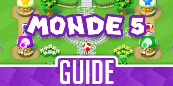 Super Mario Run : Pièces roses - Monde 5