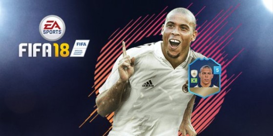 FIFA 18, légendes sur PS4 avec Ronaldo