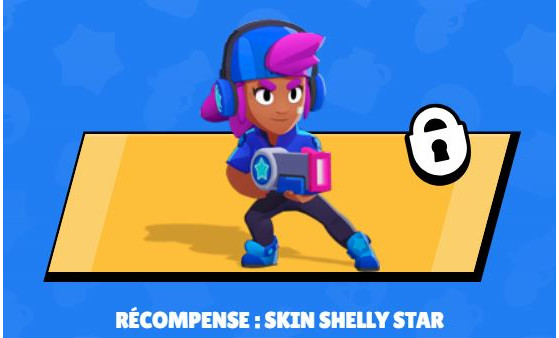 Ce skin de Shelly est directement obtenu à la création de votre compte si vous vous étiez préinscrit ! - Brawl Stars