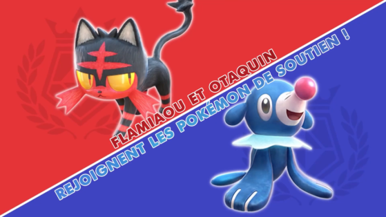 Flamiaou et Otaquin, les nouveaux pokémons de soutien - Pokemon GO
