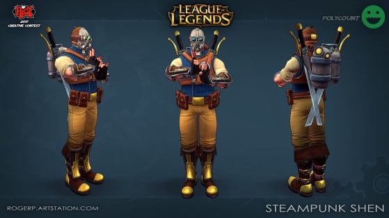 Roger Perez - Steampunk Shen - League of Legends