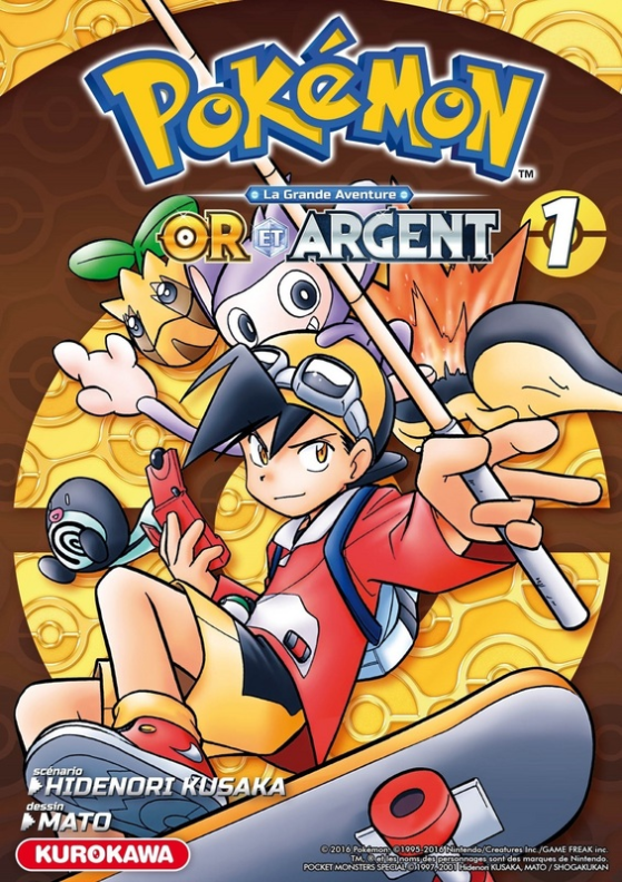 Pokémon - La Grande Aventure : Or et Argent Tome 1 - Pokemon GO