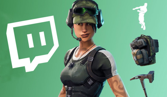 Fortnite : skin Twitch Prime pack 2