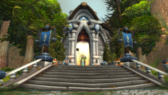 C'est mieux avec un toit et des bannières ! - World of Warcraft