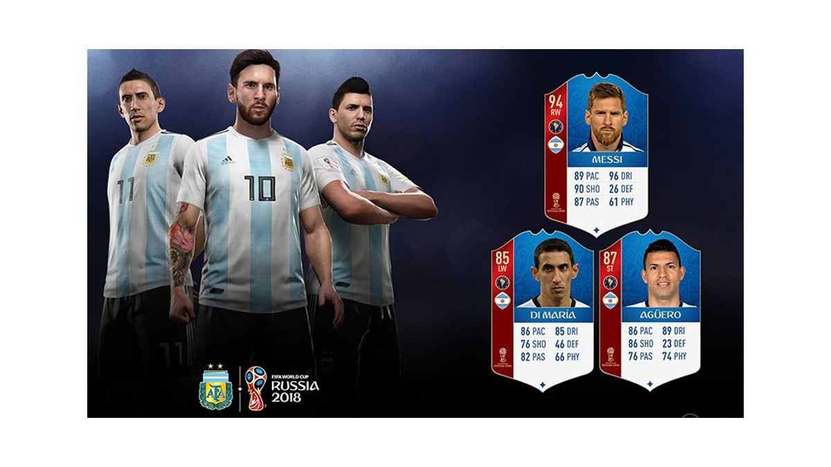 FIFA 18 ワールドカップ: アルゼンチン