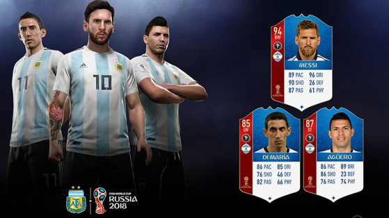 FIFA 18 Coupe du monde : l'Argentine