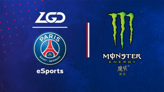 Monster Energy devient le nouveau sponsor du PSG Esports