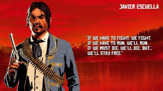 'Si nous avons à nous battre, nous combattons. Si nous avons à fuir, nous allons courir. Si nous devons mourir, alors nous allons périr, mais... Nous resterons libres.' - Red Dead Redemption 2