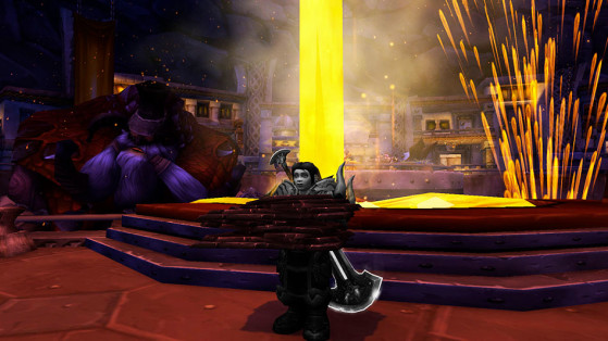 La Forme terrestre améliorée de Rochecombe immunise aux flammes de la Grande Forge - World of Warcraft