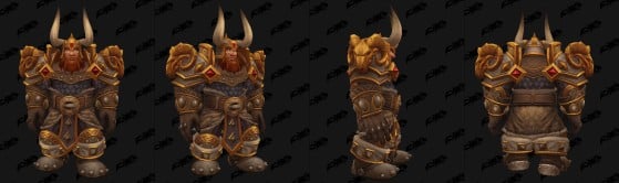 Le Rempart du Roi de la Montagne sur un Nain - World of Warcraft