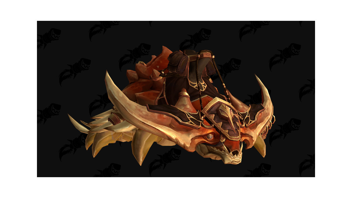 WoW BFA Monture : Krolusk robécaille (Rubyshell Krolusk)