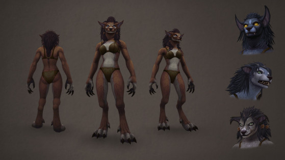 Dévoilez votre côté sauvage avec les nouveaux modèles des Worgens. - World of Warcraft