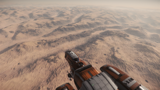 Les nombreux canyons de Daymar - Star Citizen