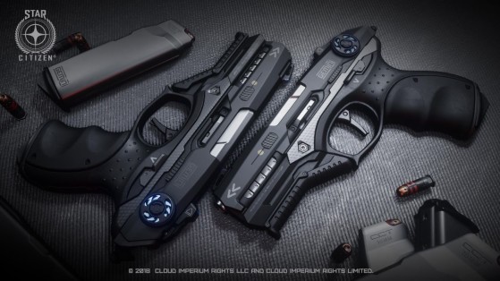 Star Citizen : Armes FPS : Pistolet balistique LH86