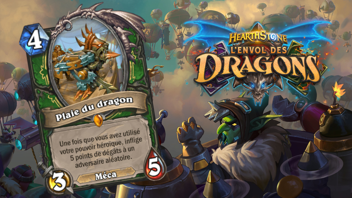 Hearthstone Envol des Dragons nouveau serviteur l gendaire