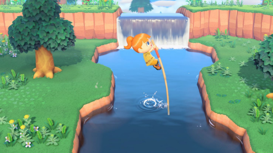 Animal Crossing New Horizons : Comment débloquer la Perche et traverser les rivières ?