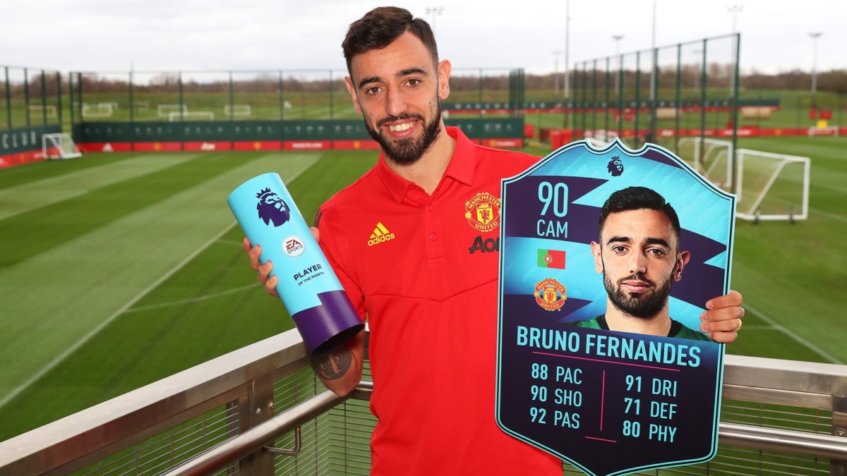 FUT 20：DCÉ Bruno Fernandes POTM，本月最佳球員