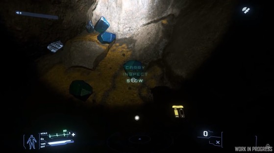Cristaux après opération - Star Citizen