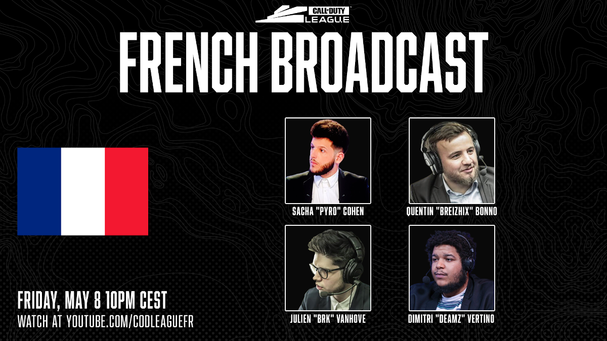 Call of Duty League Entretien avec BRK, caster français de la CDL