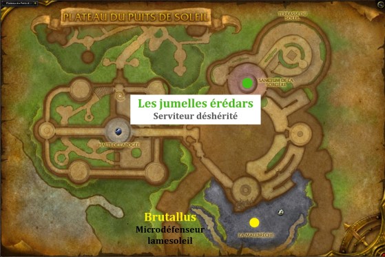 Plateau du Puits de soleil (zone 1/2) - World of Warcraft