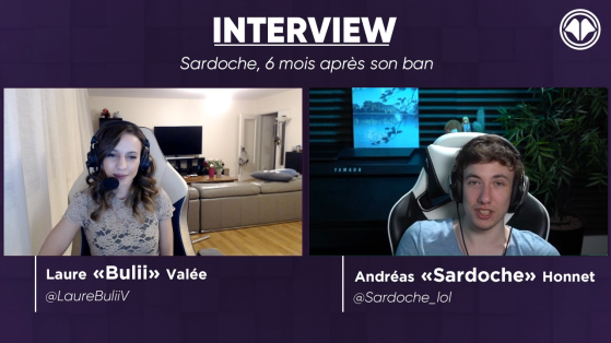 Le retour sur League of Legends de Sardoche par Laure 'Bulii' Valée