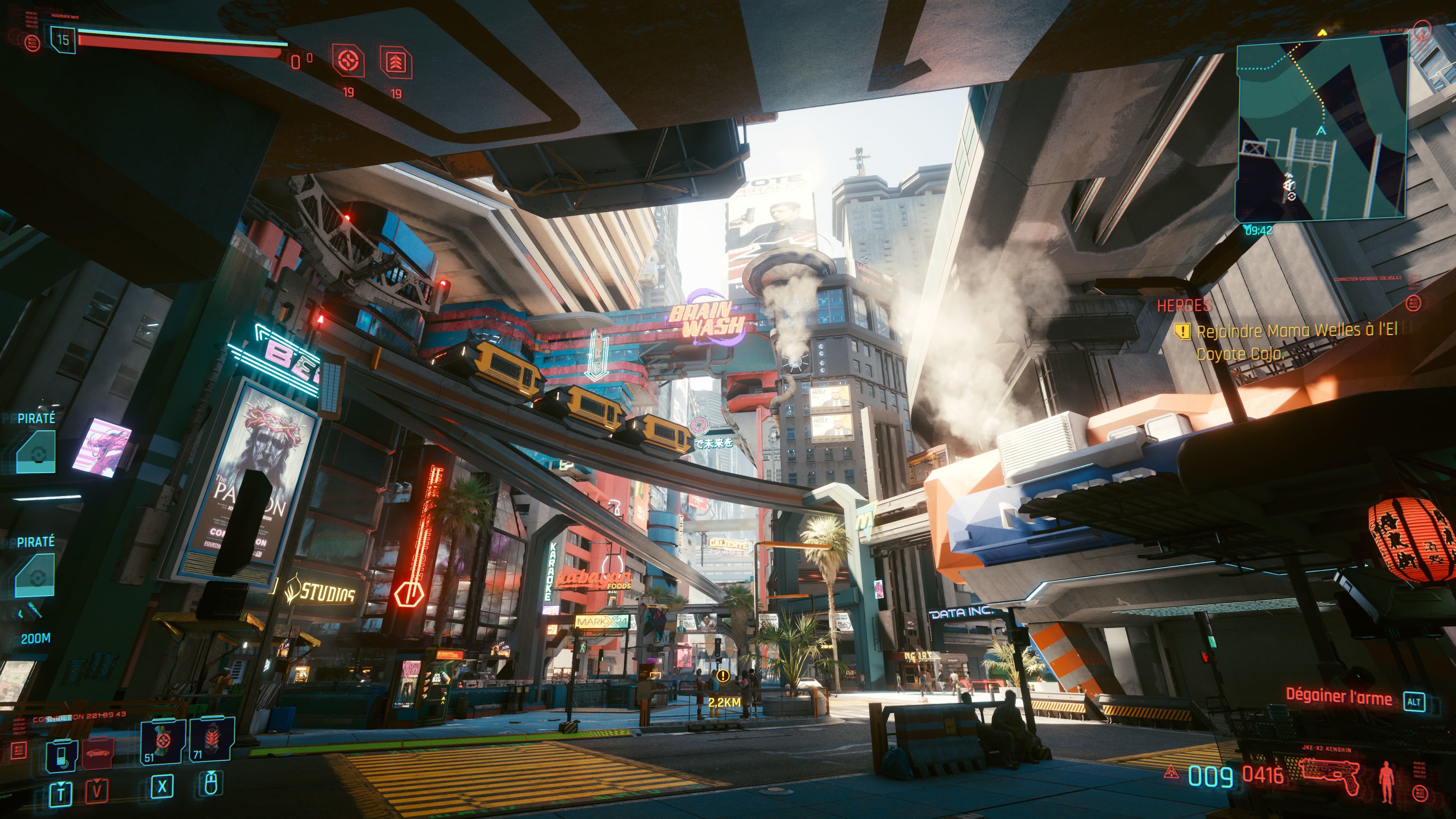 Durée de vie Cyberpunk 2077 Quête principale et 100 Millenium