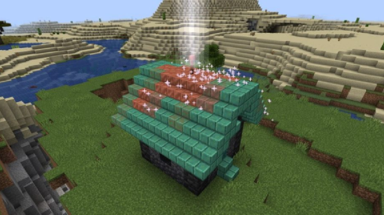 Minecraft 1.17 : snapshot 21w11a cirage et oxydation du cuivre