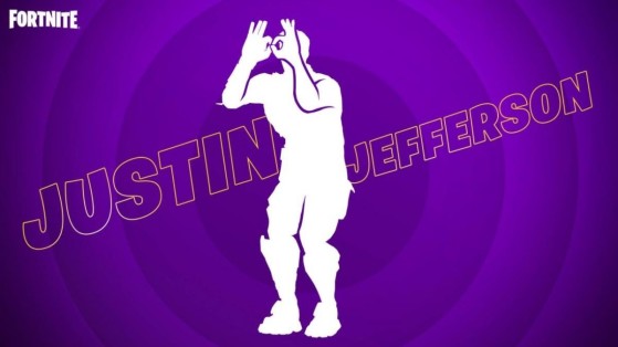 Fortnite : l'emote Get Griddy du joueur de foot US Justin Jefferson est en route