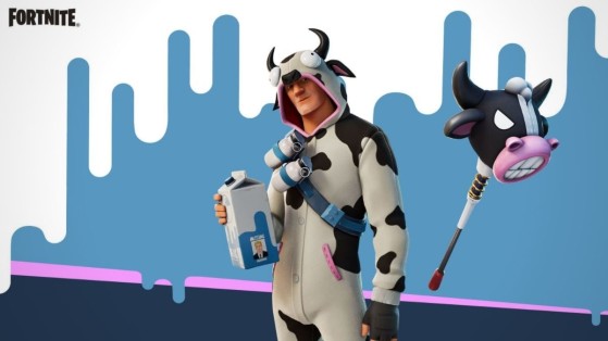 Fortnite : le skin Jonesy la Vache dans la boutique du 9 juin 2021