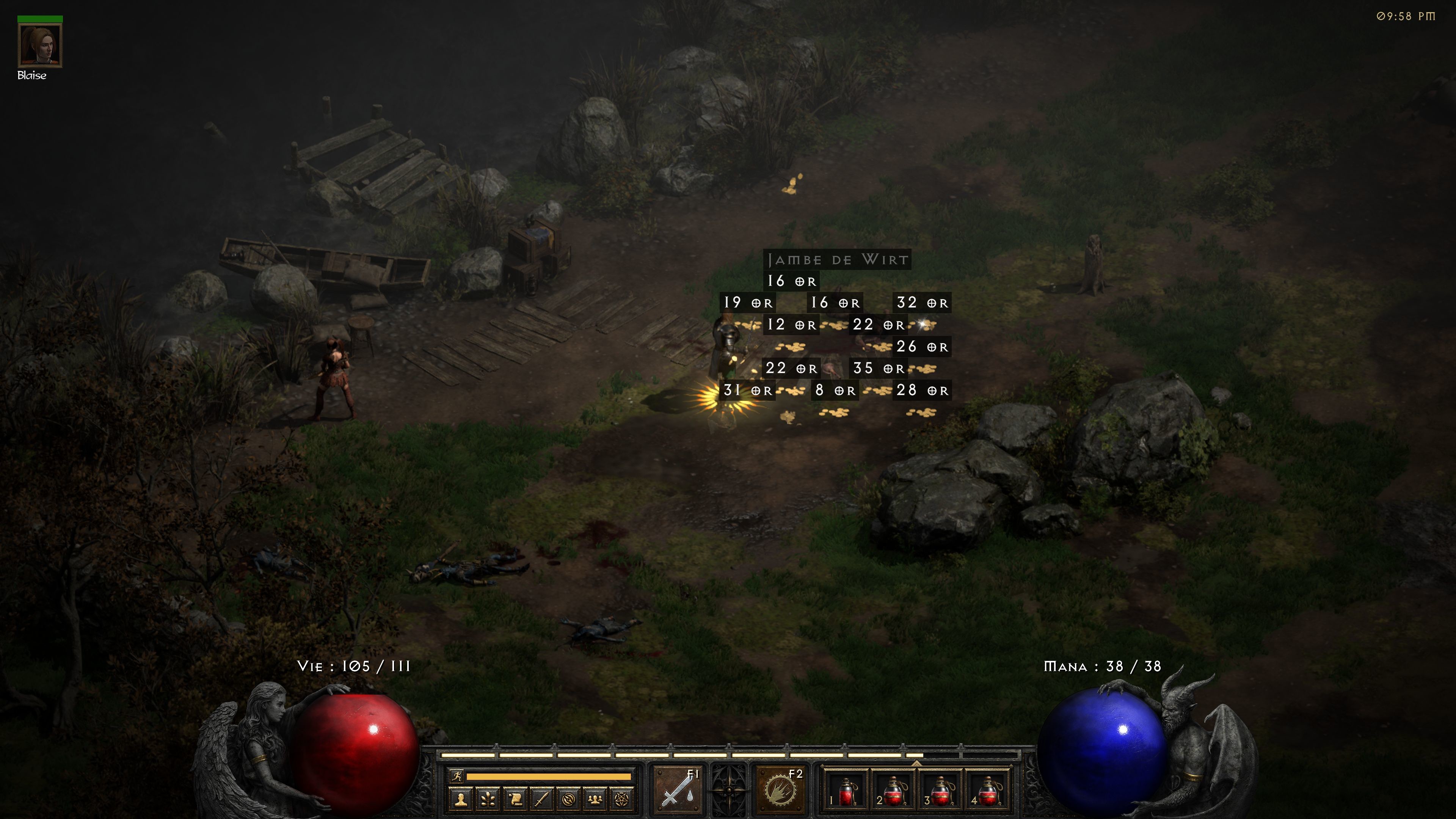 Diablo 2 Resurrected : Comment ouvrir le Cow level ? Le niveau des