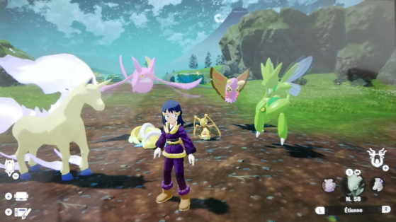 Screenshot de Kyarmak (Mention spéciale à l'Insécateur appelé Étienne) - Légendes Pokémon : Arceus