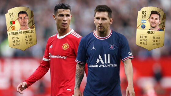 FIFA 23 : Messi et Ronaldo, bientôt déchus de leur piédestal ?