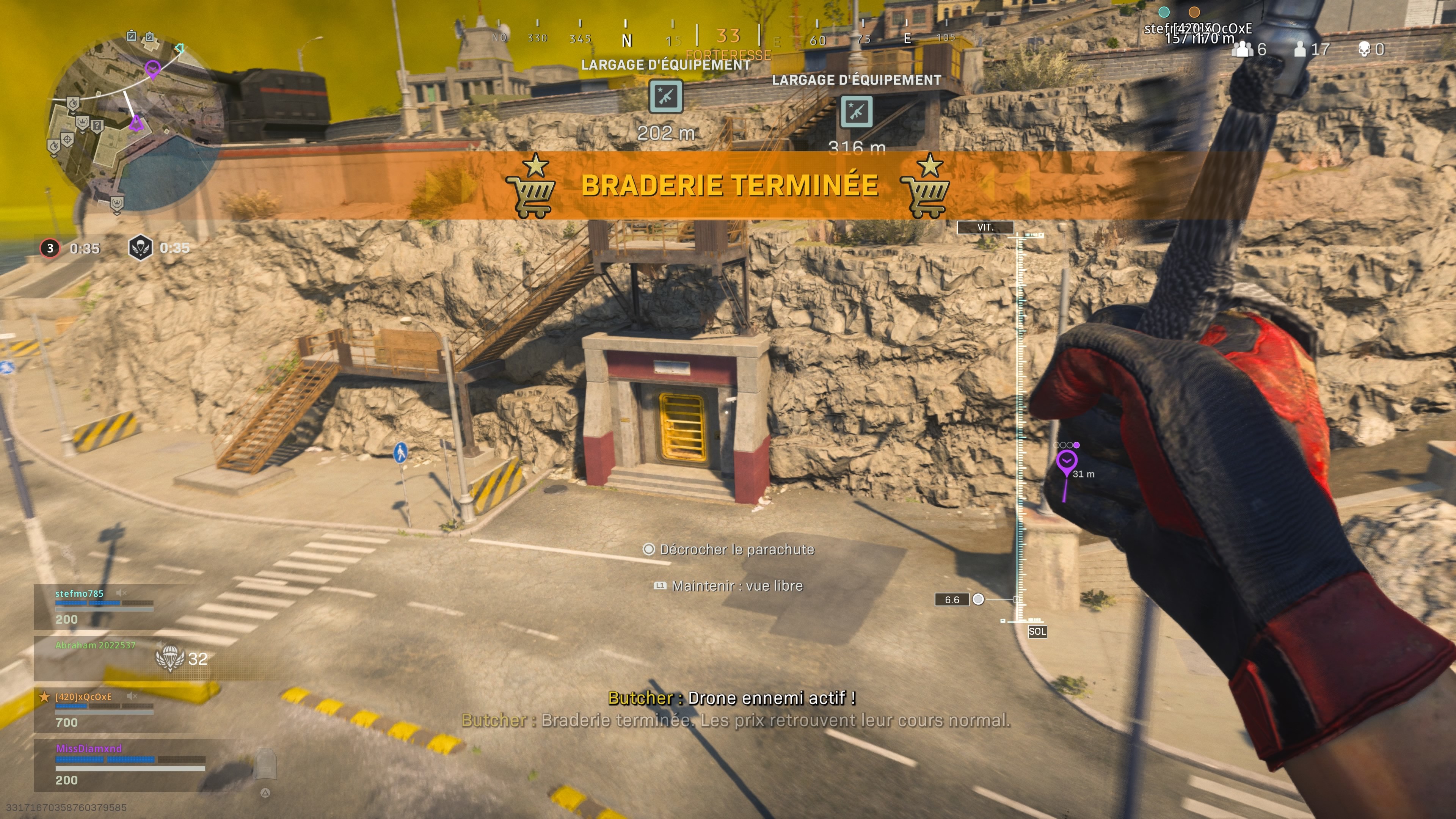 Warzone Où trouver les bunkers jaunes dans Rebirth Island Millenium