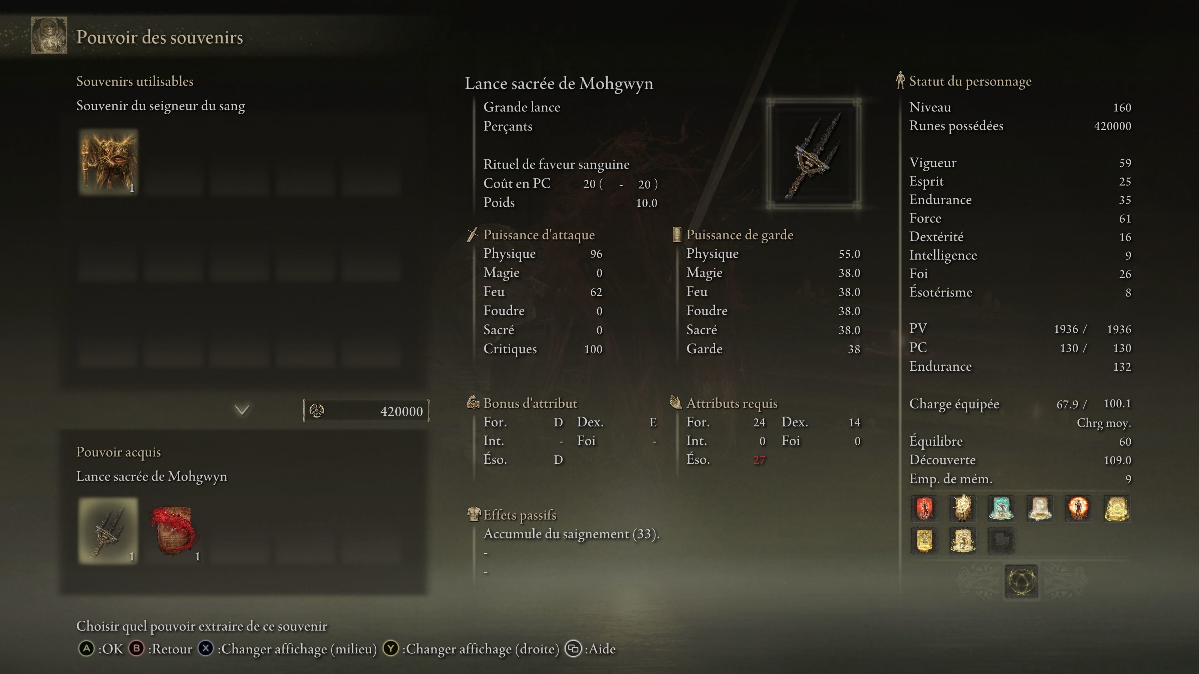 Meilleur build Saignement Elden Ring Armes, talismans, équipement et comment le jouer
