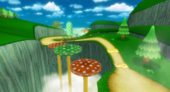 Gorge Champignon sur la Wii - Mario Kart 8