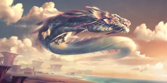 Un des dragons de Legends of Runeterra - League of Legends