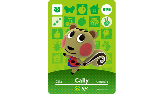 Carte Amiibo de Célia - Animal Crossing New Horizons